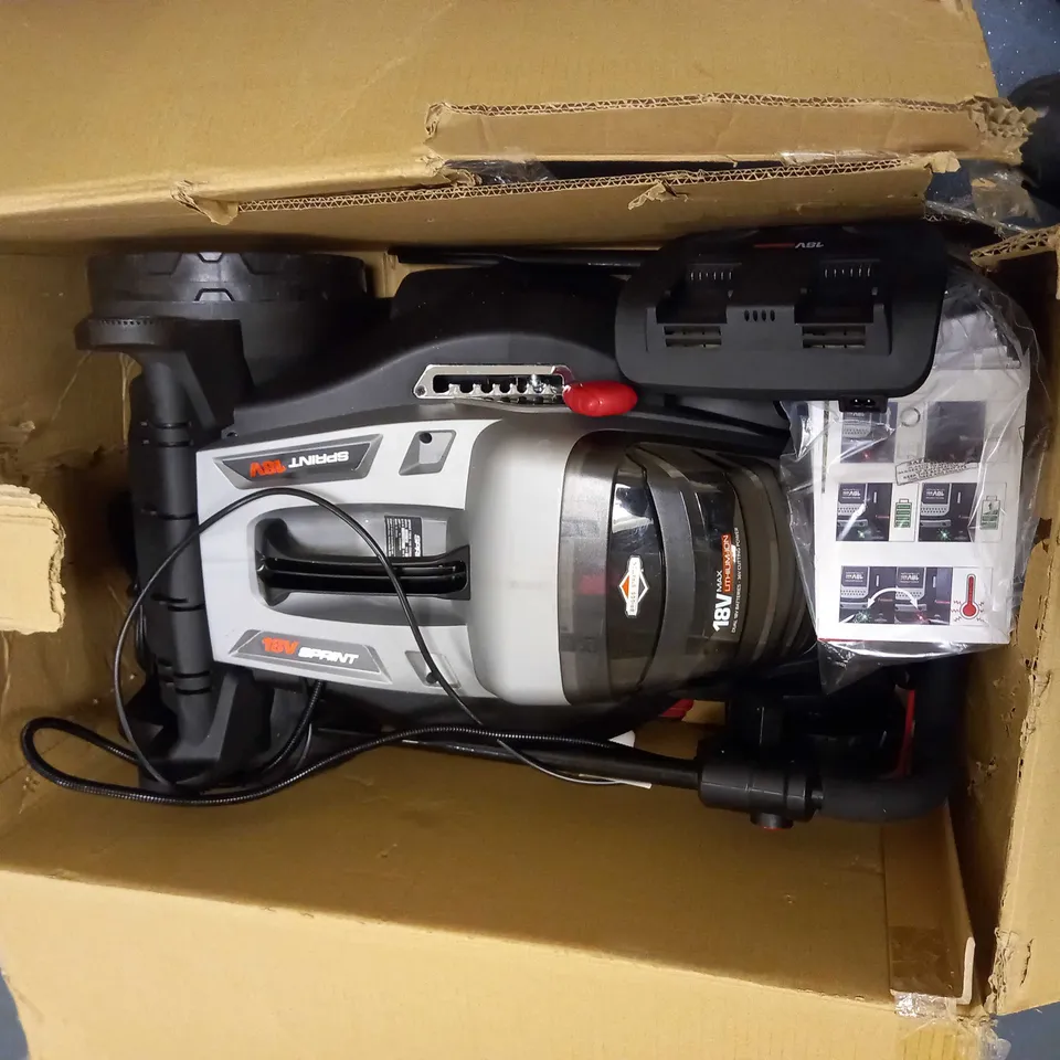 sprint 18v mower kit