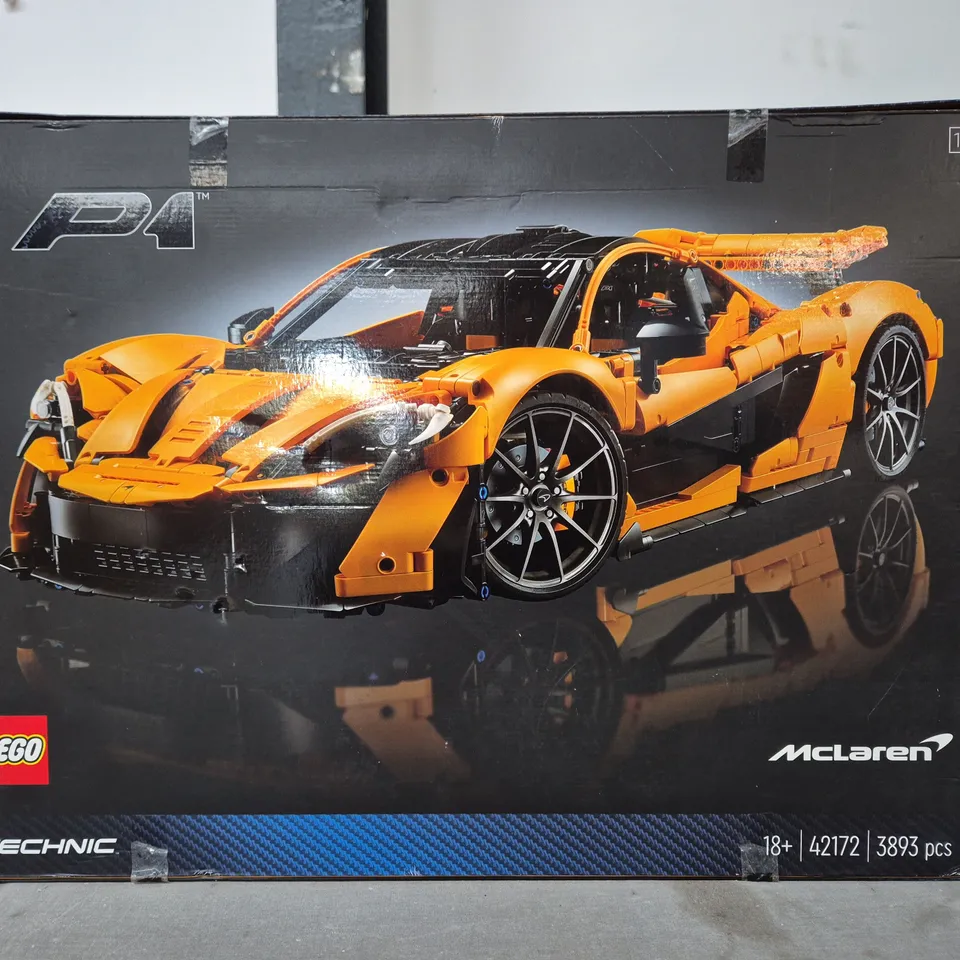 BOXED LEGO TECHNIC MCLAREN P1 - 42172 RRP £389.99