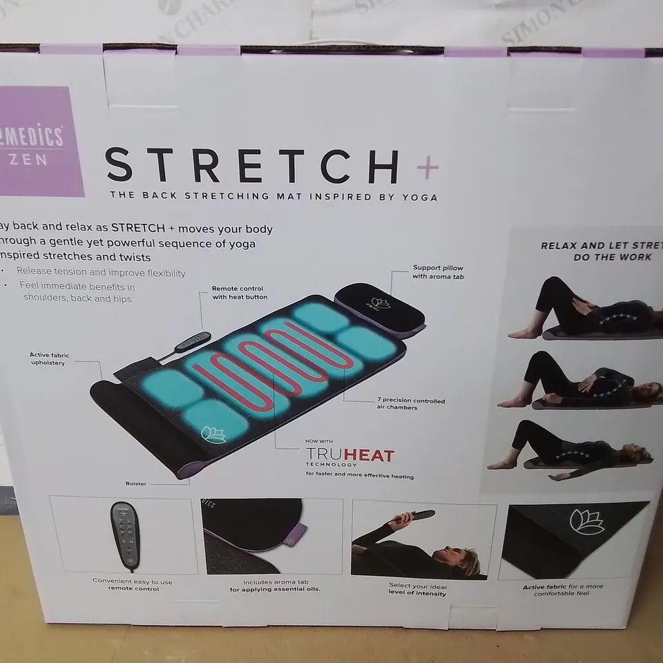 BOXED AS NEW HOMEDICS ZEN STRETCH+ HEAT MAT