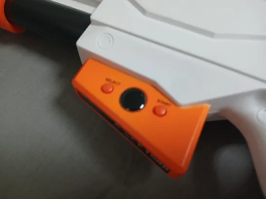 Lot 9041: ACTIVISION WHITE & ORANGE GUN THEMED GAMING CONTROLLER ...
