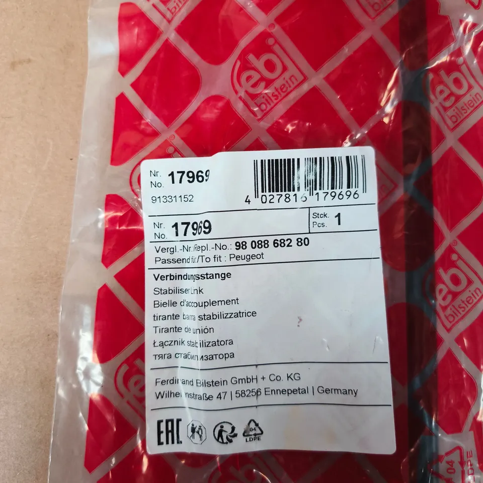 FEBI BILSTEIN STABILISER LINK FOR PEUGEOT – VEHICLE SUSPENSION PART