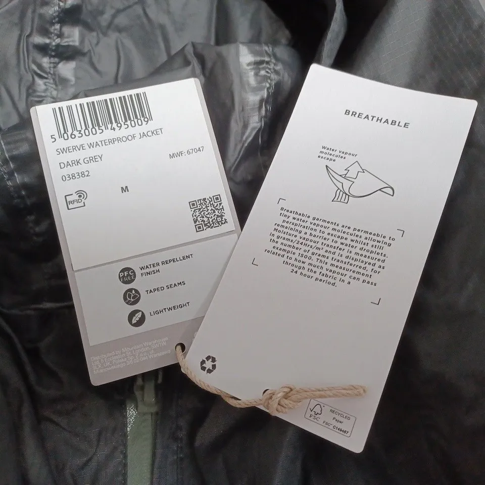 MOUNTAIN SWERVE WATERPROOF JACKET - M