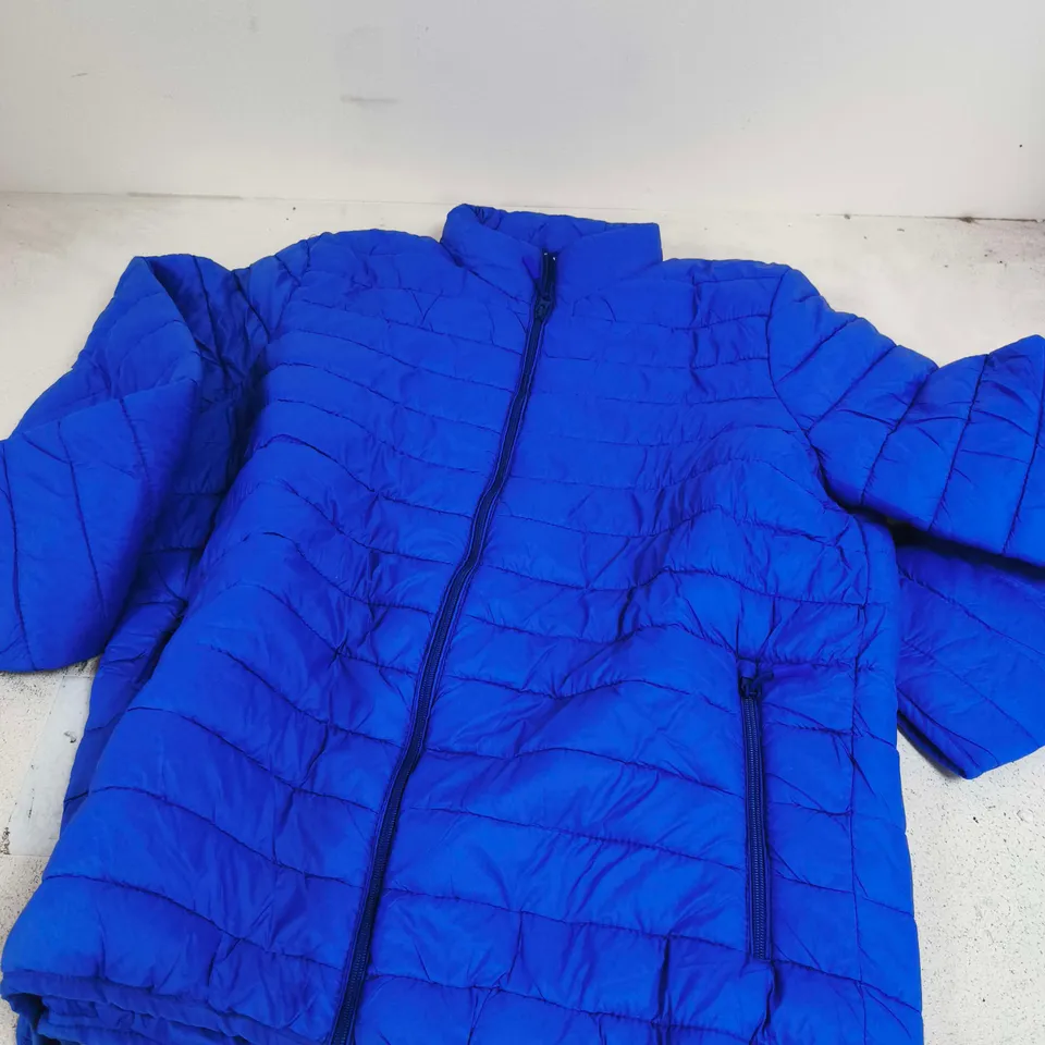ARCTIC STORM BLUE QUILTED PUFFER JACKET – XL