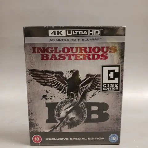 SEALED INGLOURIOUS BASTERDS EXCLUSIVE SPECIAL EDITION BLU-RAY