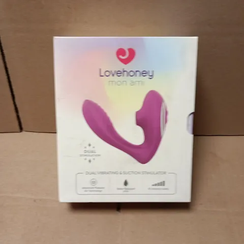 SEALED LOVEHONEY MON AMI VIBRATING SUCTION STIMULATOR