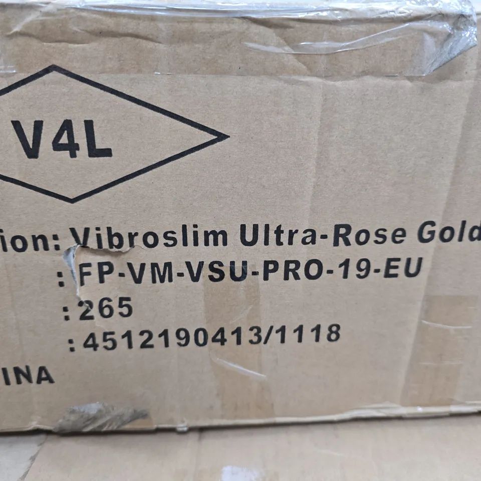 VIBROSLIM ULTRA-ROSE GOLD VIBRATING PLATE – FP-VM-VSU-PRO-19-EU
