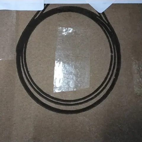 BOXED CHAVARRIA ROUND WOOD FRAMED WALL MOUNTED ACCENT MIRROR