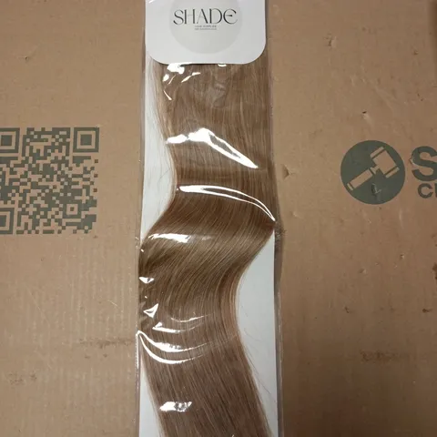 SHADE HAIR SUPPLIER 18" MACHINE WEFT HUMAN HAIR DARK BLONDE