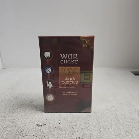 WAR CHEST SHOCK TACTICS EXPANSION CARDS/COINS PACK TREVOR BENJAMIN DAVID THOMPSON 