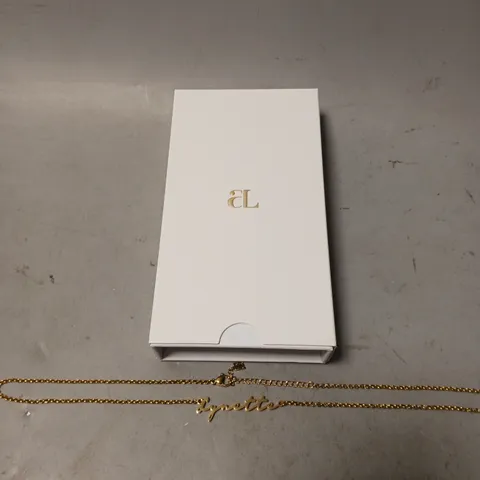 BOXED ABBOTTLYON LYNETTE GOLDEN NECKLACE