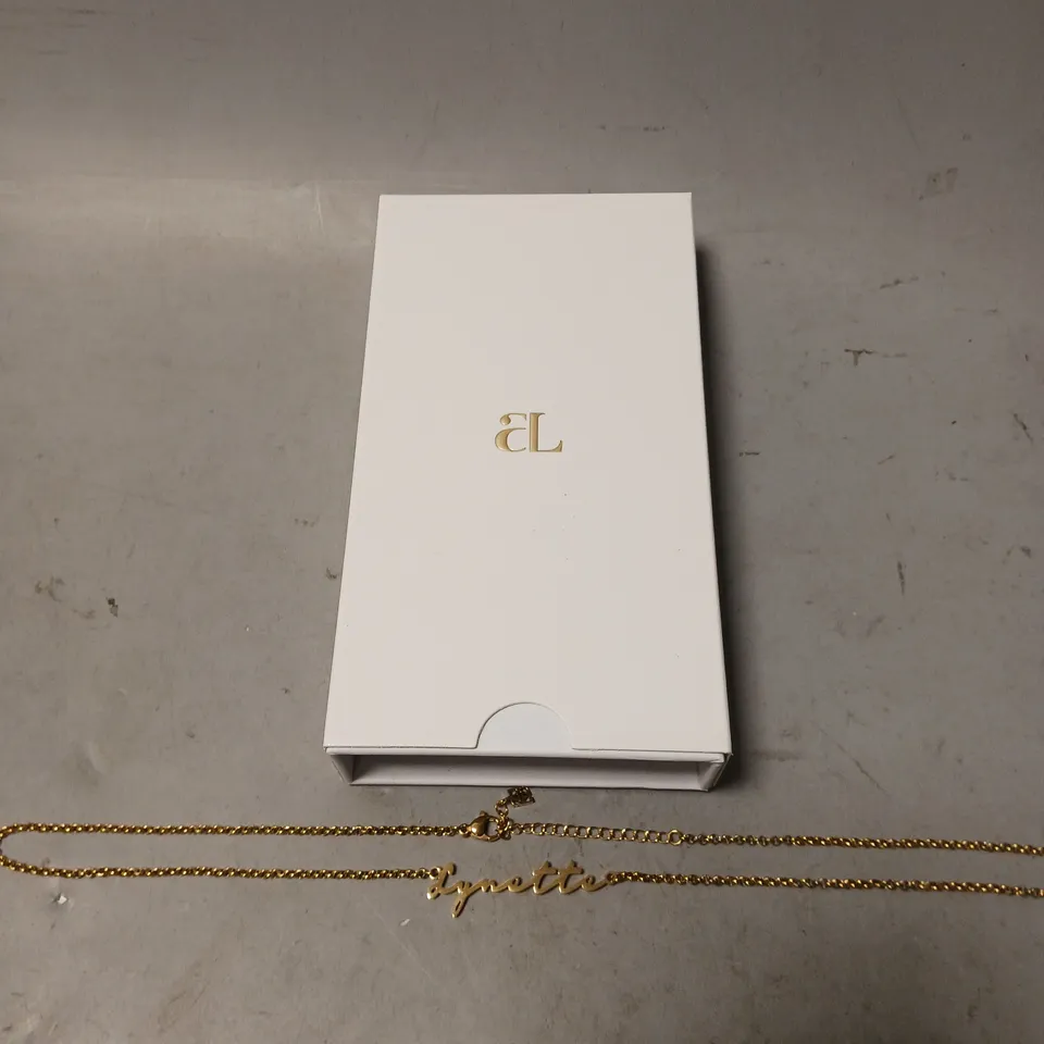 BOXED ABBOTTLYON LYNETTE GOLDEN NECKLACE 