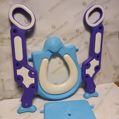 TODDLER TOILET SEAT WITH LADDER