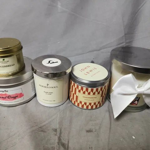 APPROXIMATELY 6 ASSORTED CANDLES AND ,MELTS