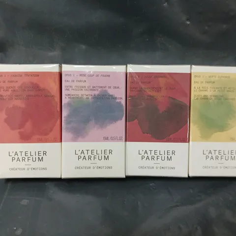 L'ATELIER PARFUM 4 PIECE OPUS 1 FRAGRANCE COLLECTION