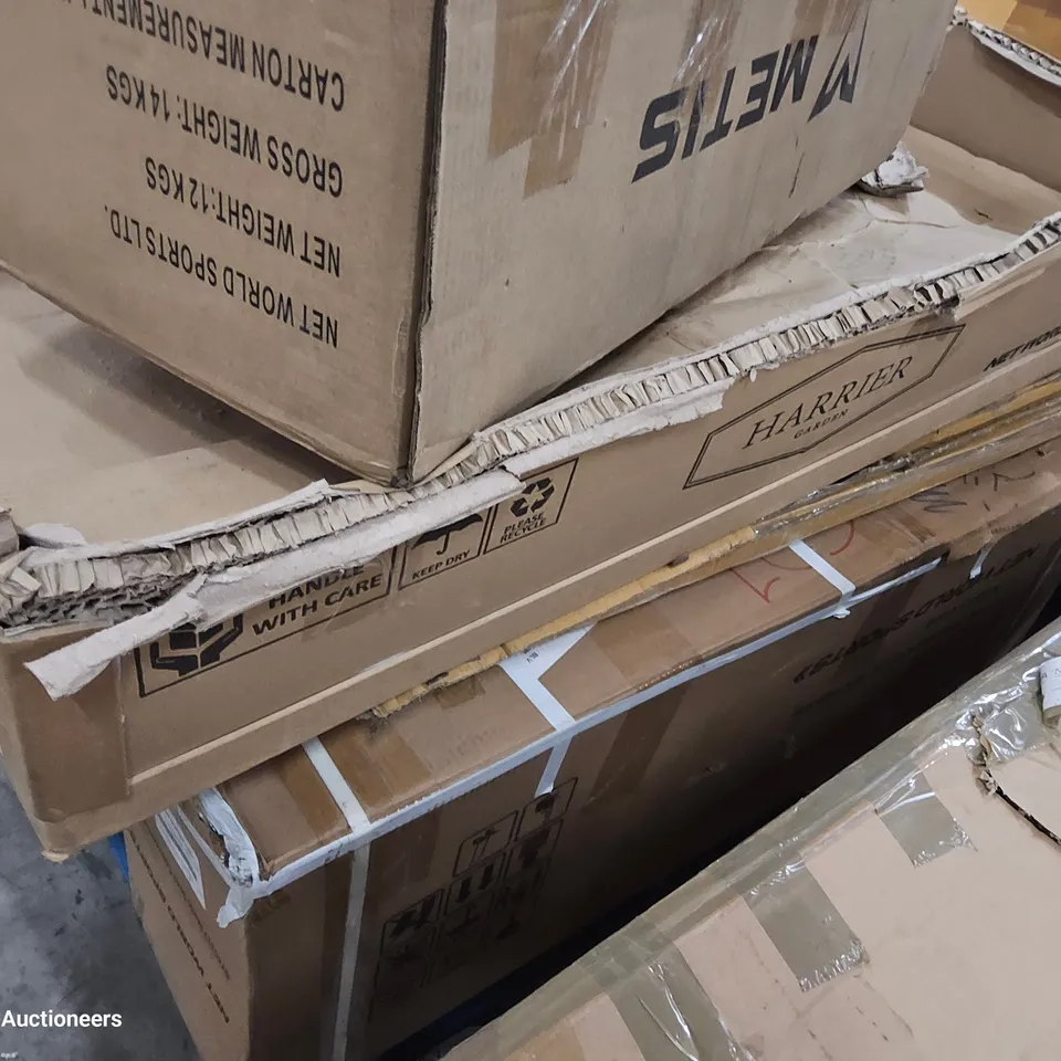 PALLET OF ASSORTED BOXED SPORTS EQUIPMENT & PARTS