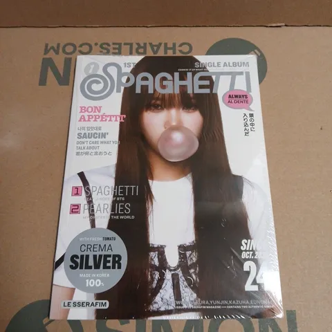 SEALED LE SSERAFIM – 1ST SINGLE ALBUM SPAGHETTI