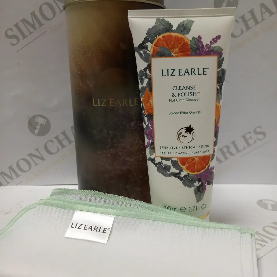 LIZ EARLE CLEANSE & POLISH HOT CLOTH CLEANSER GIFT 