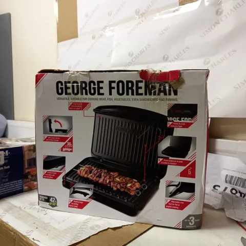 GEORGE FOREMAN LARGE FIT GRILL