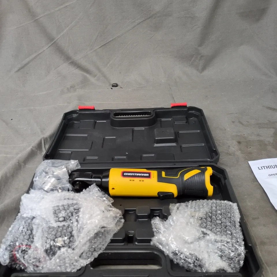 CHENTIANXIA LITHIUM ELECTRIC TOOL CORDLESS DRILL KIT IN HARD CASE