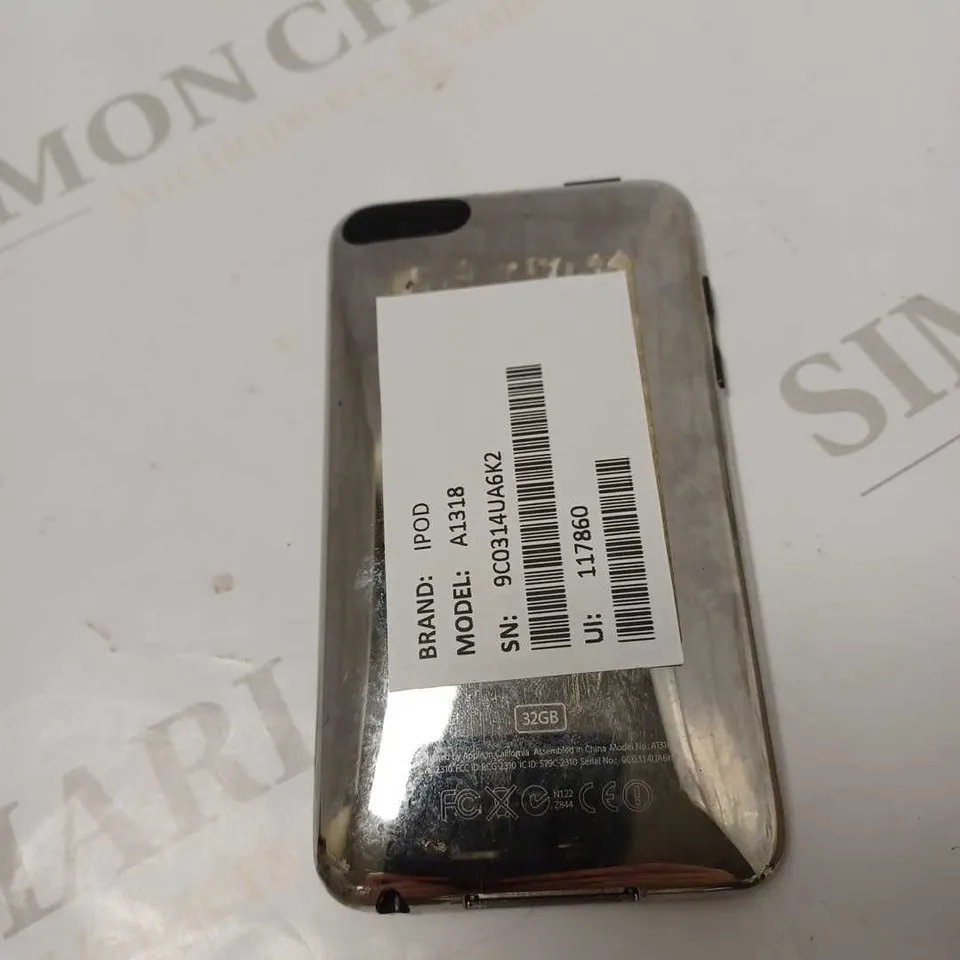 APPLE IPOD 32GB A1318