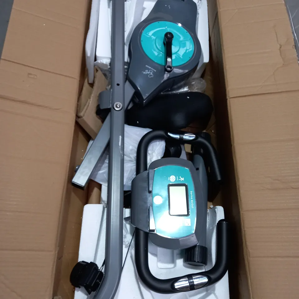 DAVINA FITNESS FOLDING MAGNETIC EXERCISE BIKE - MINT - COLLECTION ONLY