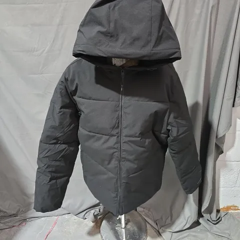 JACK & JONES GLOBAL PUFFER JACKET IN BLACK - LARGE