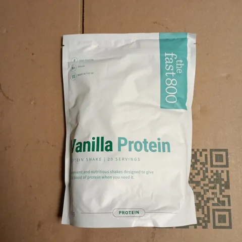 VANILLA VEGAN PROTEIN POWDER – THE FAST800, 600G (KETO FRIENDLY)
