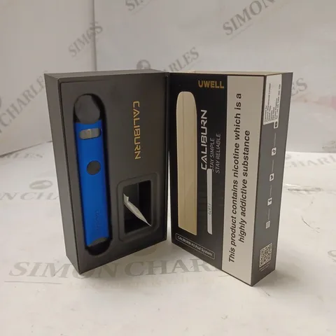 BOXED CALIBURN A3 POD SYSTEM - BLUE. 