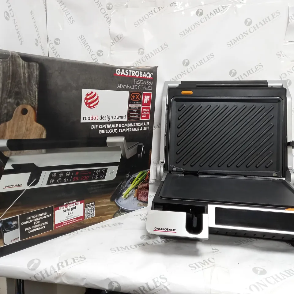 BOXED GASTROBACK DESIGN BBQ ADVANCED CONTROL
