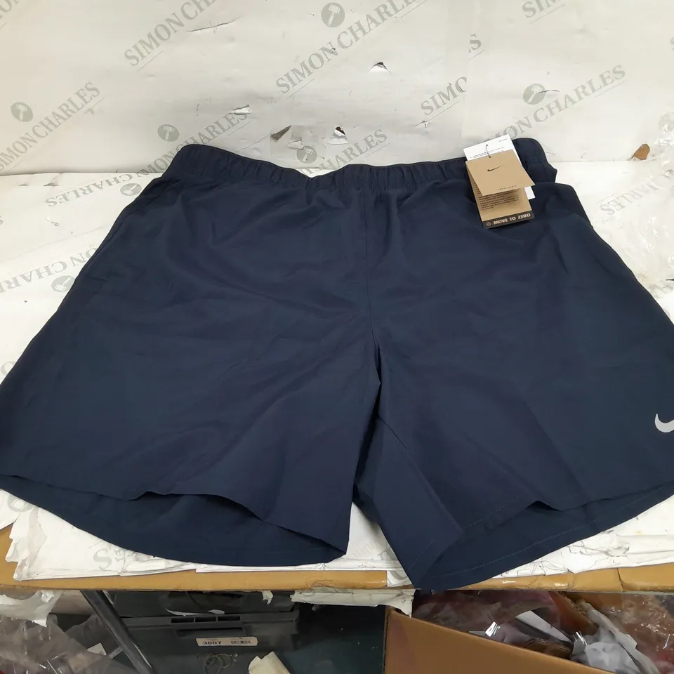 NIKE MENS NAVY XL 7" PERFORMANCE SHORTS 