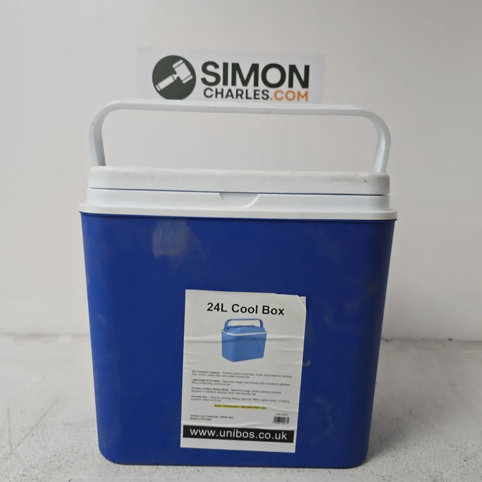 UNIBOS 24L COOL BOX – BLUE