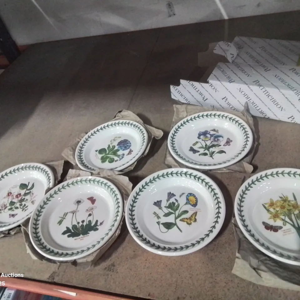 BOXED BOTANIC GARDEN 6 PIECE SIDE PLATES