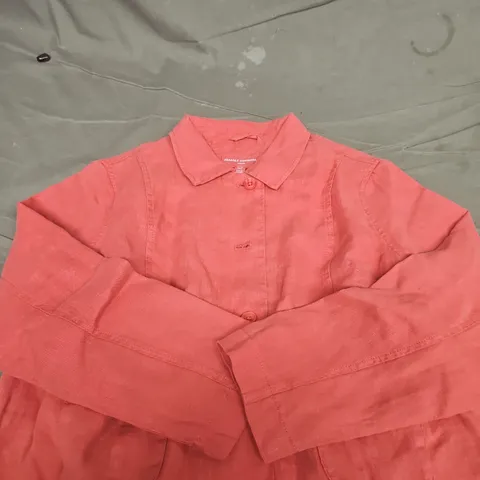 SEASALT CORNWALL PETITE WOMEN'S SHIRT β CORAL RED, UK 12