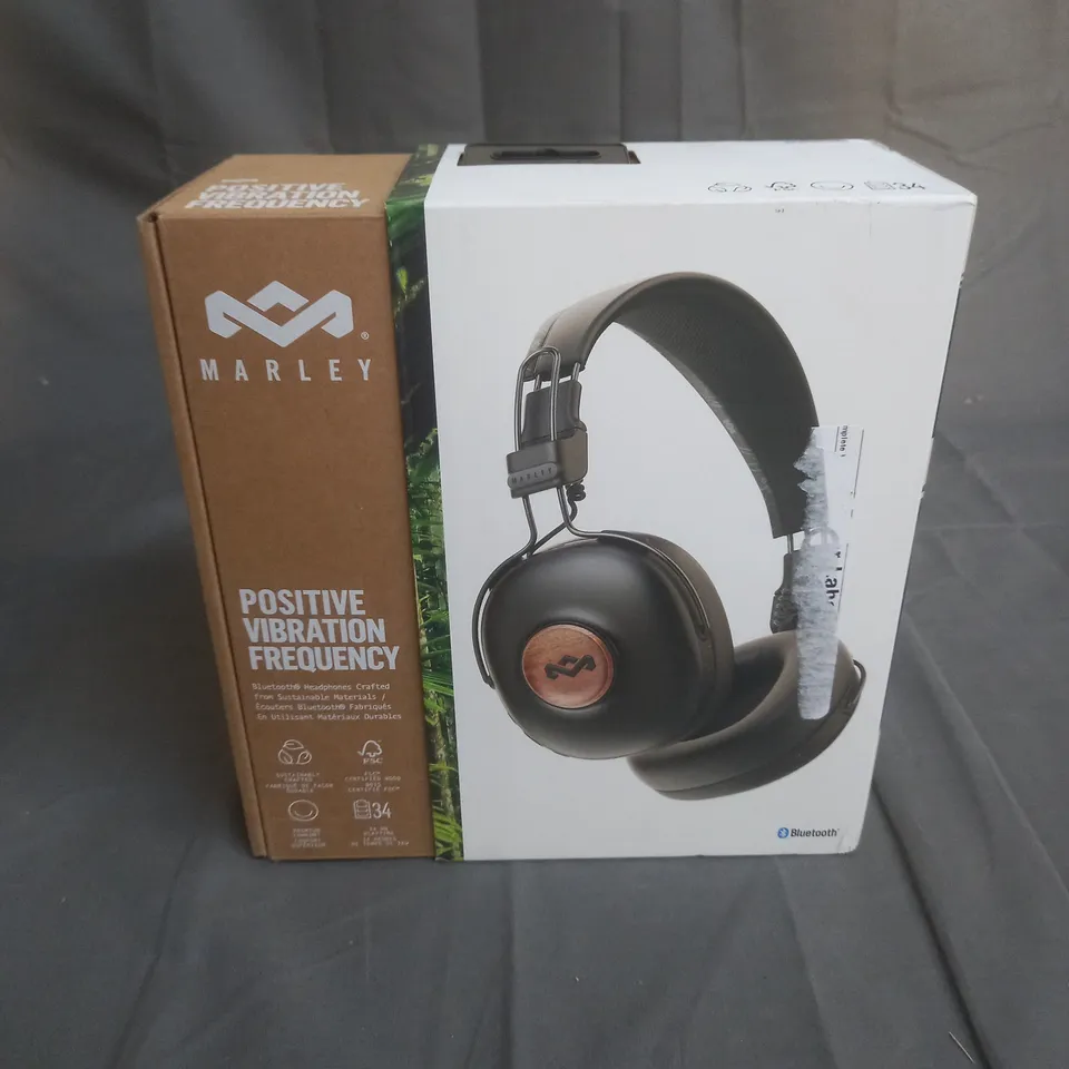 BOXED MARLEY POSITIVE VIBRATION FREQUENCY HEADPHONES
