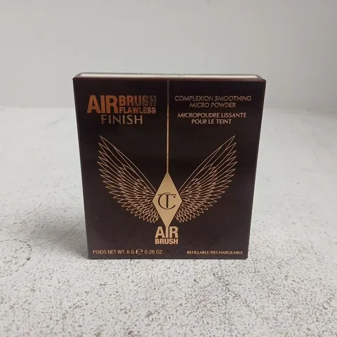CHARLOTTE TILBURY AIR BRUSH FLAWLESS FINISH COMPLEXION SOOTHING MICRO POWDER