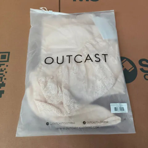 BAGGED OUTCAST AERIS MINI SKIRT - SIZE XS