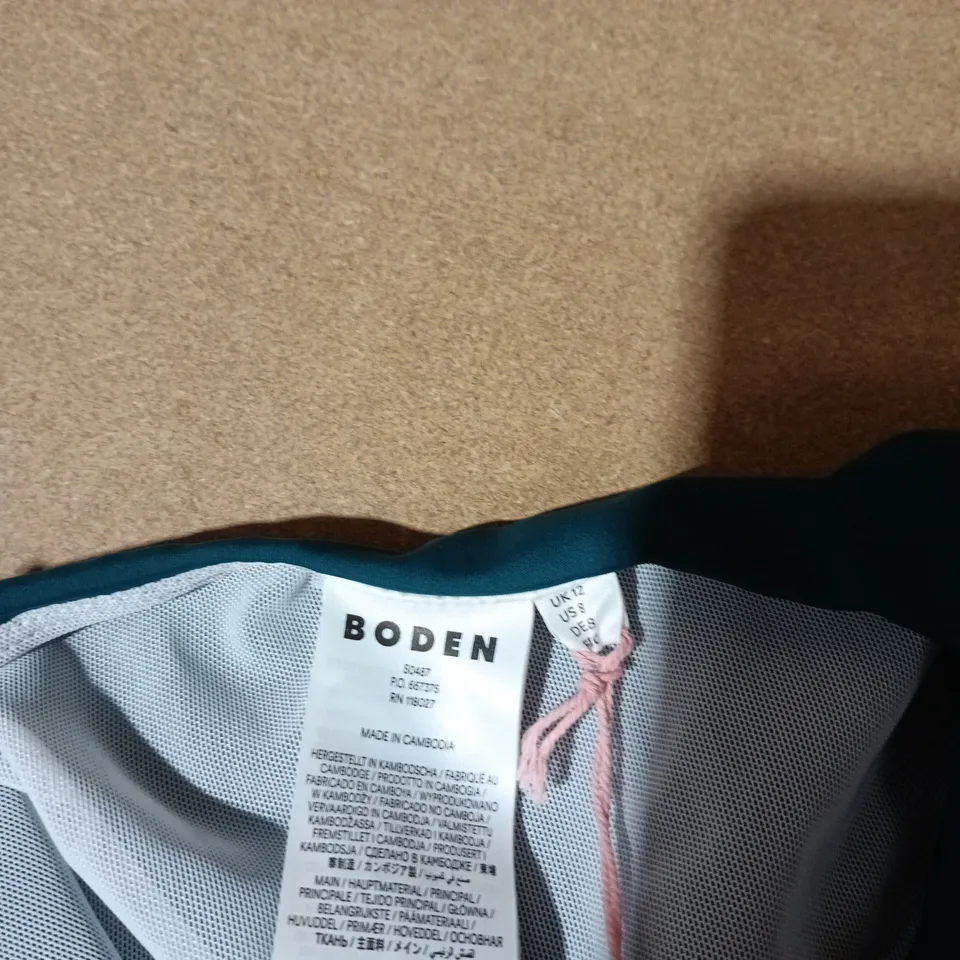 BODEN TEAL ONE-PIECE SWIMSUIT – UK 12