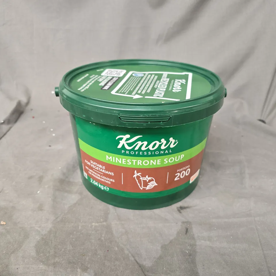 KNORR PROFESSIONAL MINESTRONE SOUP 200 PORT