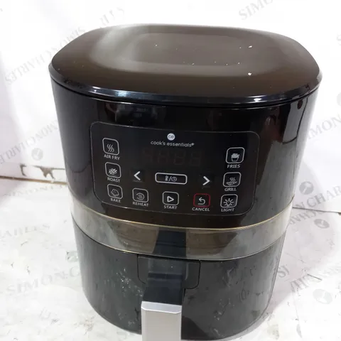 COOK'S ESSENTIALS 4.0L AIR FRYER - BLACK