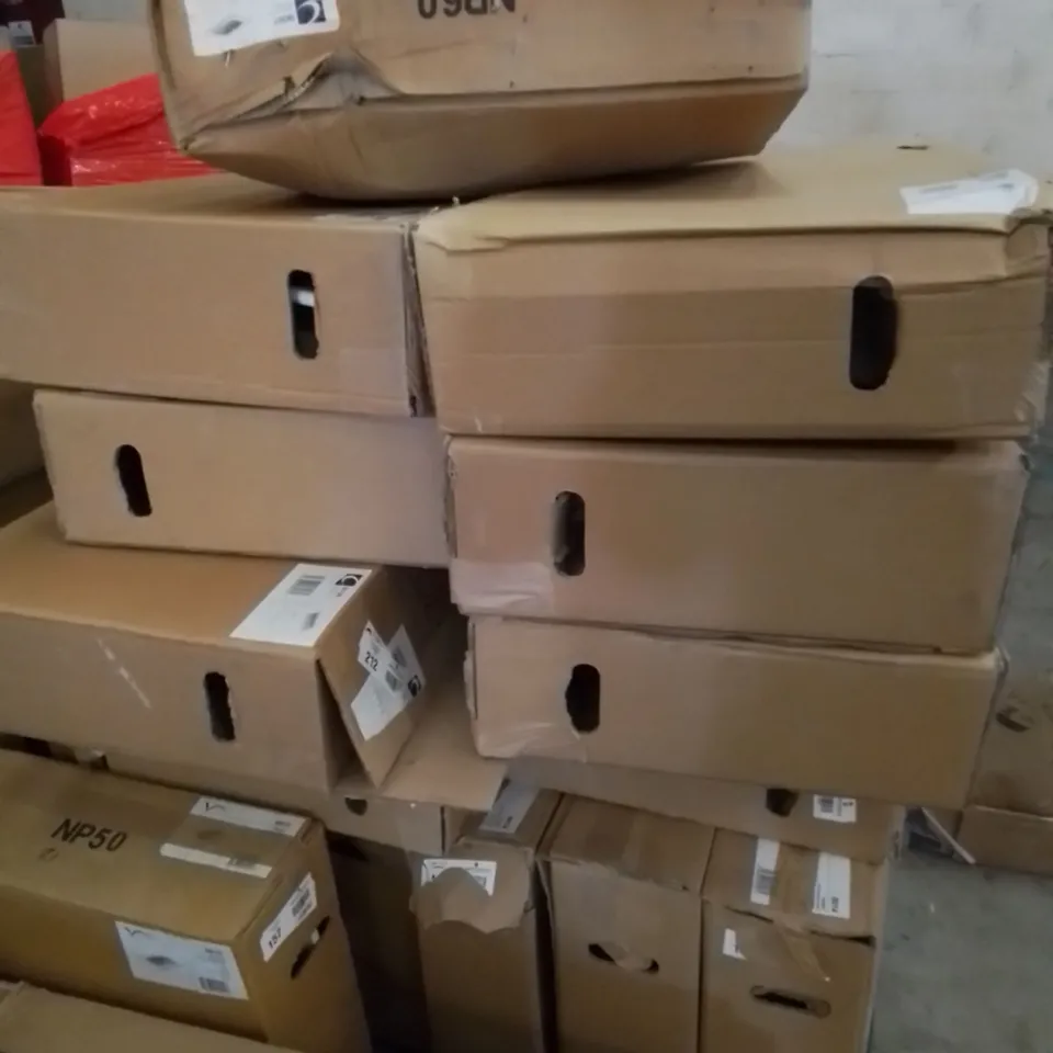 PALLET TO CONTAIN A LARGE ASSORTMENT OF BATHROOM VANITY BASINS