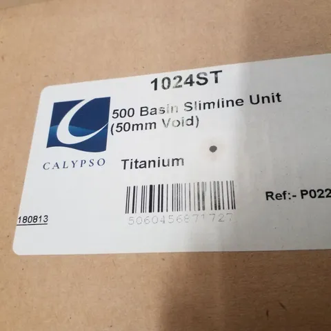PALLET CONTAINING ASSORTED BOXED BATHROOM FURNITURE 
