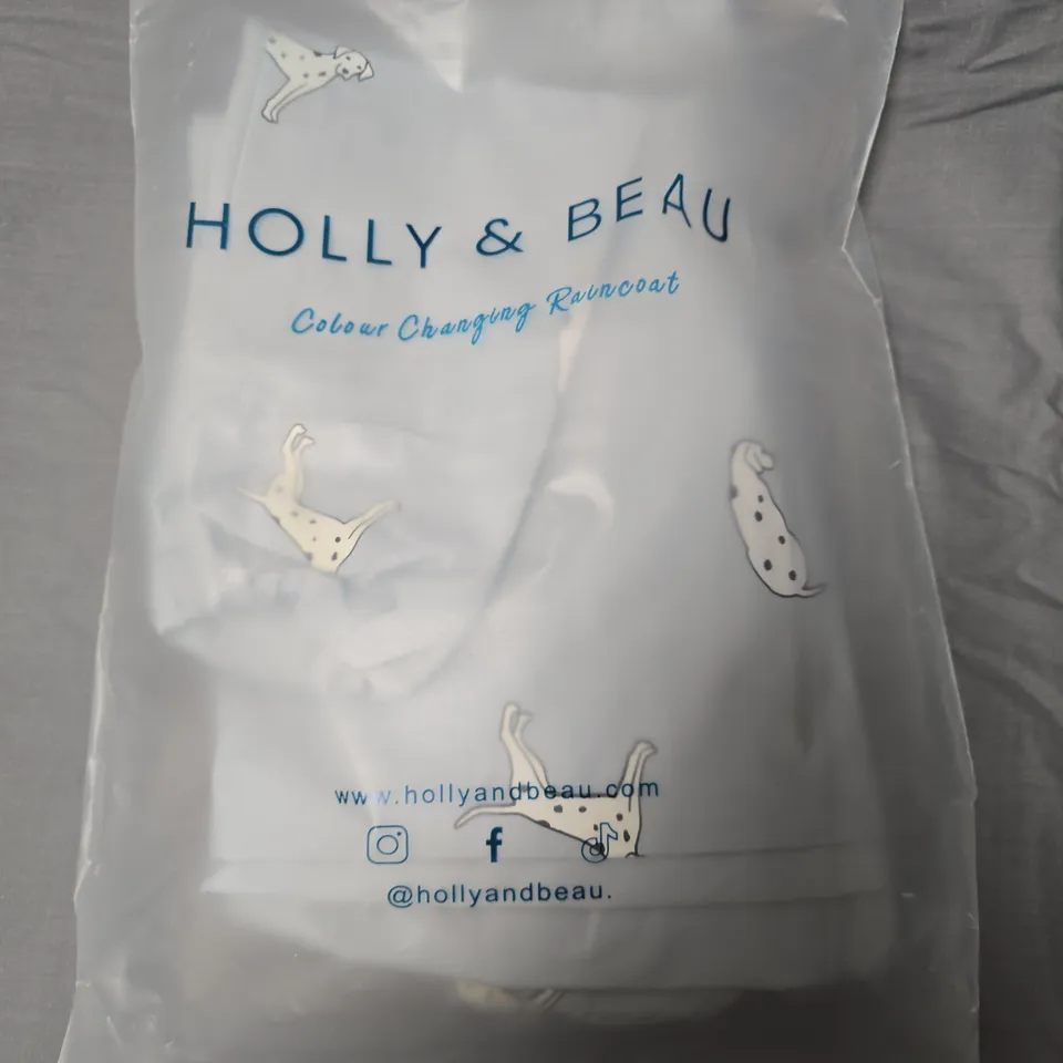 HOLLY & BEAU DALMATIAN RAINCOAT – AGE 7-8