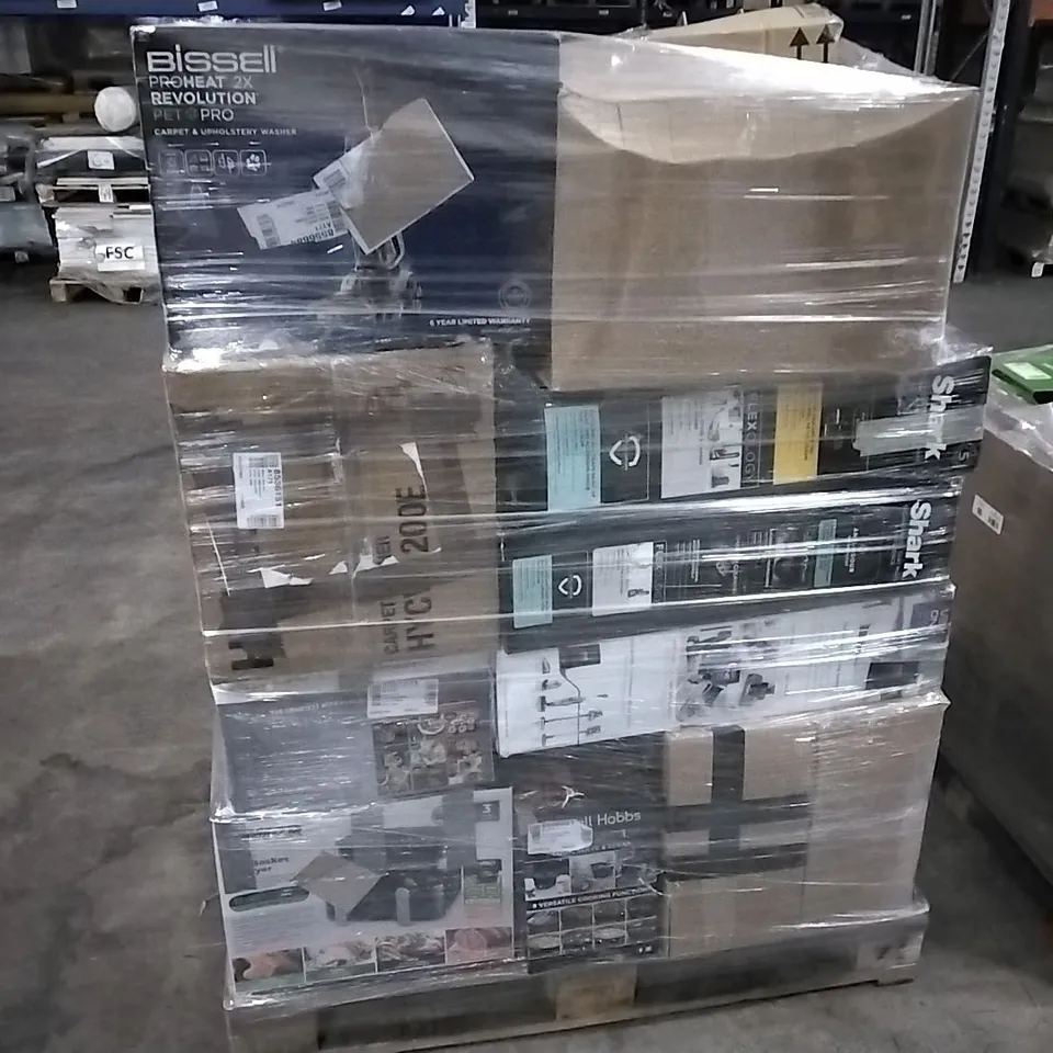 PALLET OF APPROXIMATELY 29 UNPROCESSED RAW RETURN HOUSEHOLD AND ELECTRICAL GOODS TO INCLUDE;