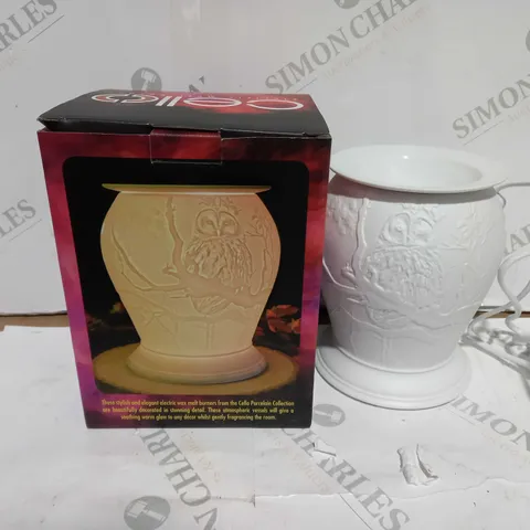 CELLO PORCELAIN ELECTRIC MELT BURNER - OWL