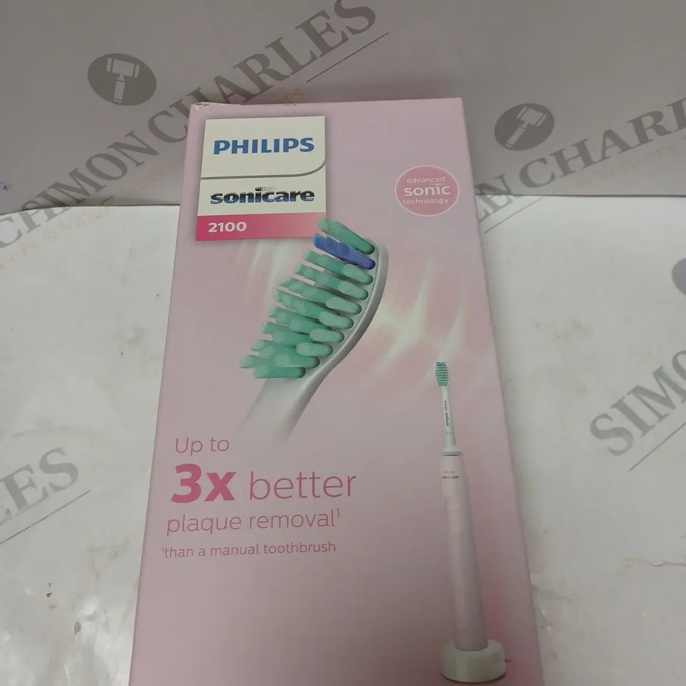 BOXED PHILIPS SONICARE 2100 SERIES ELECTRIC TOOTHBRUSH ROSE HX3651 & HX6110