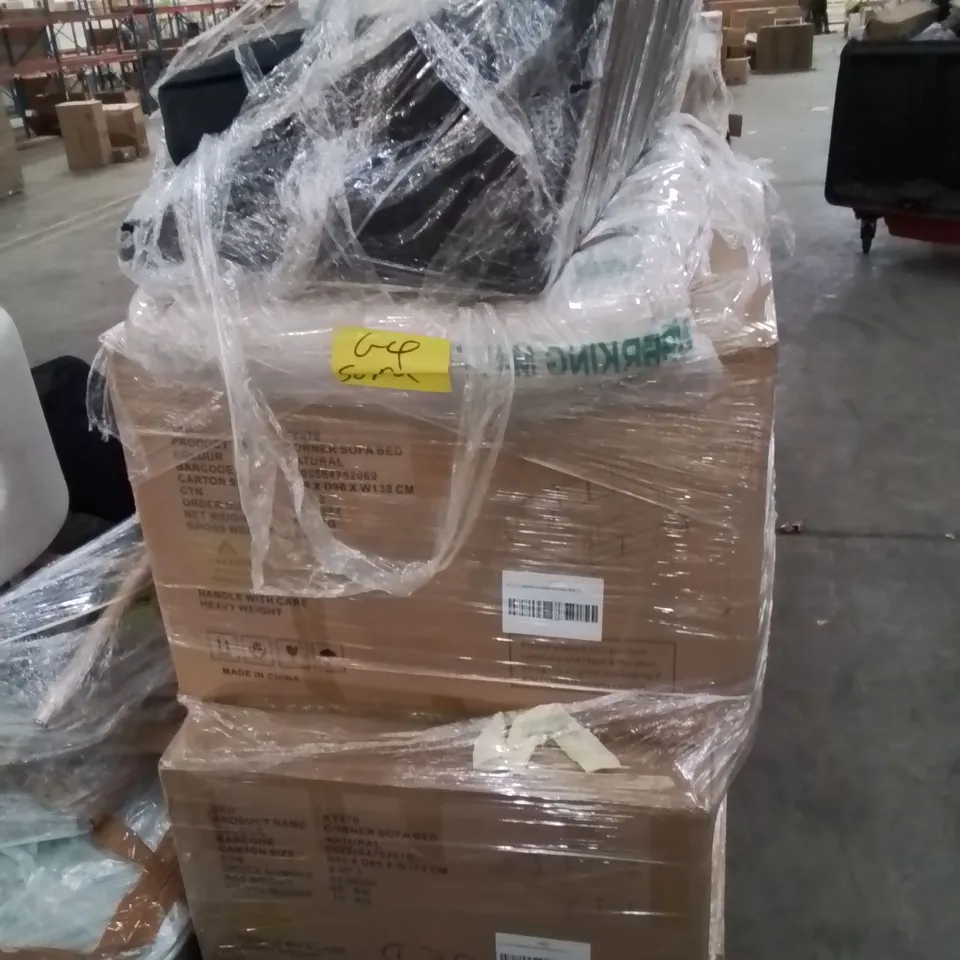 PALLET CONTAINING VARIOUS ASSORTED INCOMPLETE CUSTOMER RETURN ITEMS 
