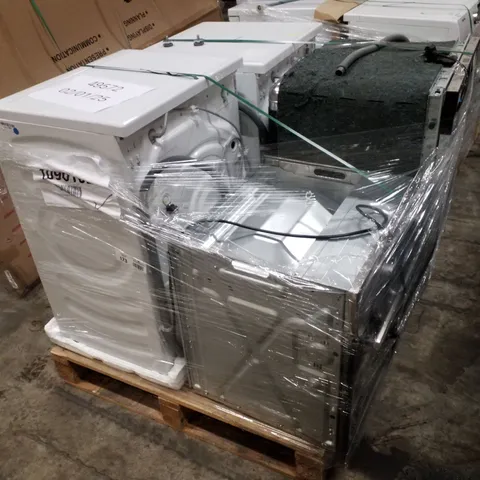 PALLET OF APPROXIMATELY 4 UNPROCESSED RAW RETURN WHITE GOODS TO INCLUDE