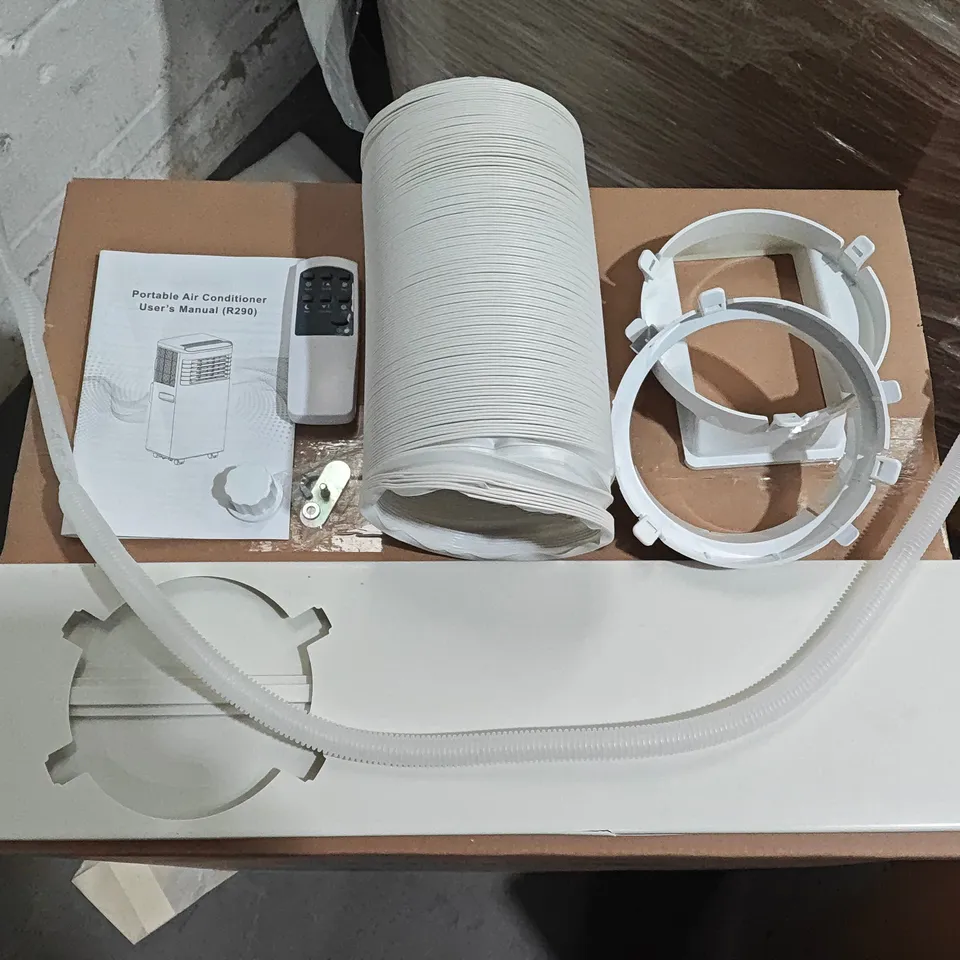 PORTABLE AIR CONDITIONER (R290) – WITH REMOTE, HOSES AND MANUAL