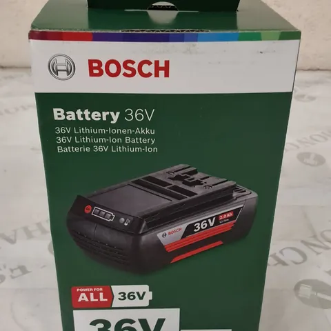 BOXED BOSCH 36V BATTERY