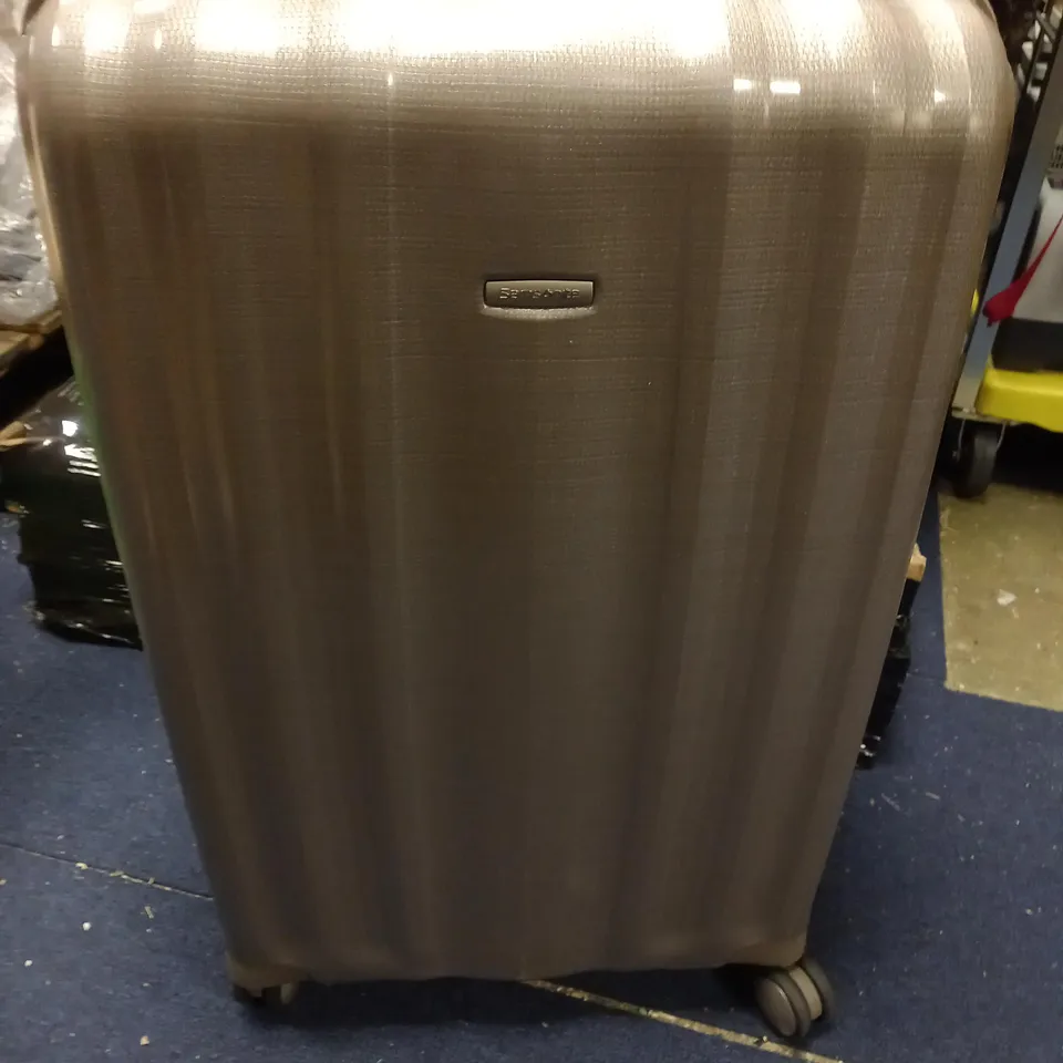 SAMSONITE LITE CUBE WHEEL CABIN SUITCASE - IVORY GOLD 